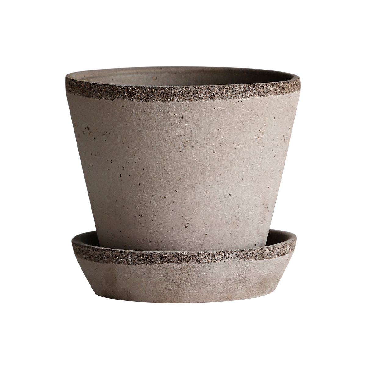 Bergs Potter Julie pot o17 cm Grijs | Scandinavisch Interieur | Bloempotten | Grijs