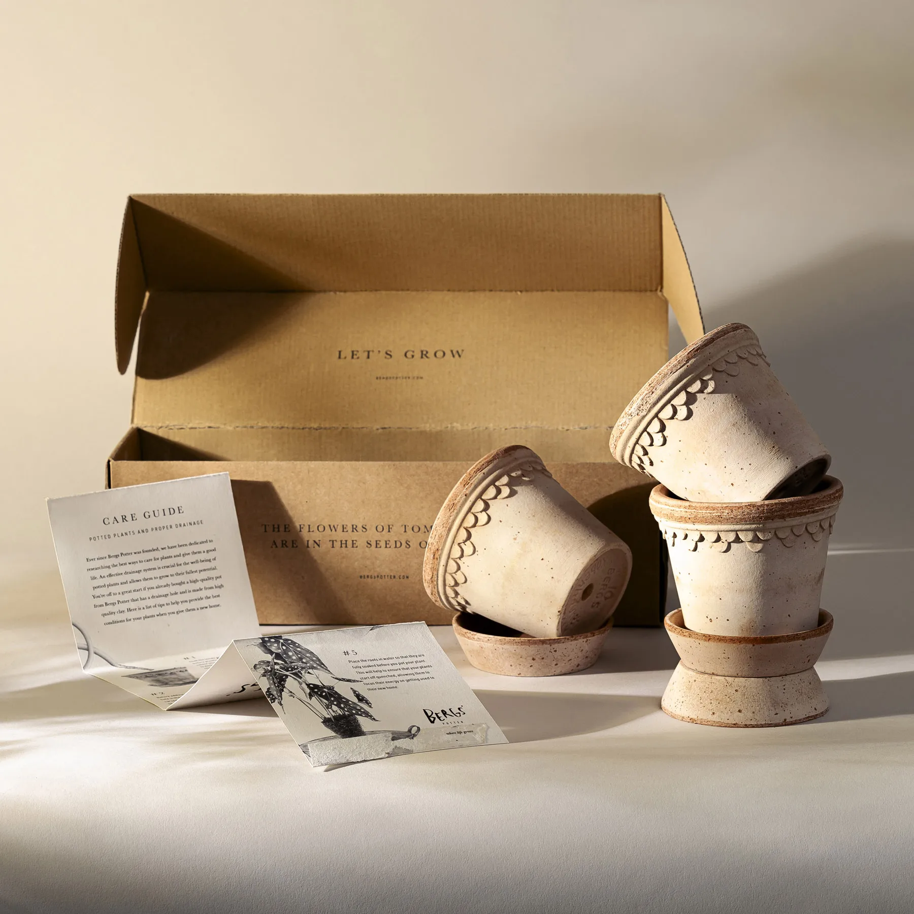 Københavner bloempot Ø10 cm 3-pack, Rosa Bergs Potter