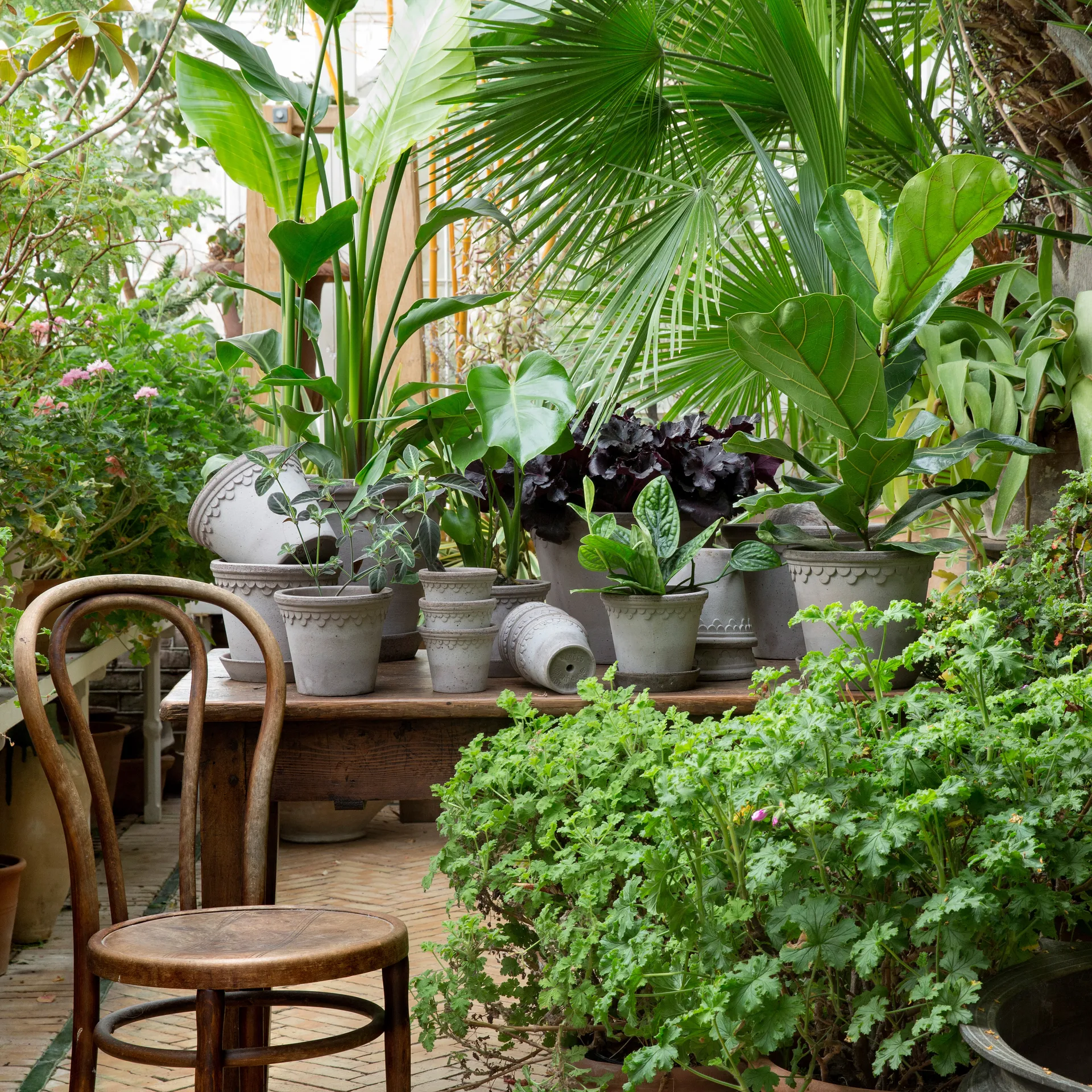 Københavner pot Ø12 cm, Grijs Bergs Potter