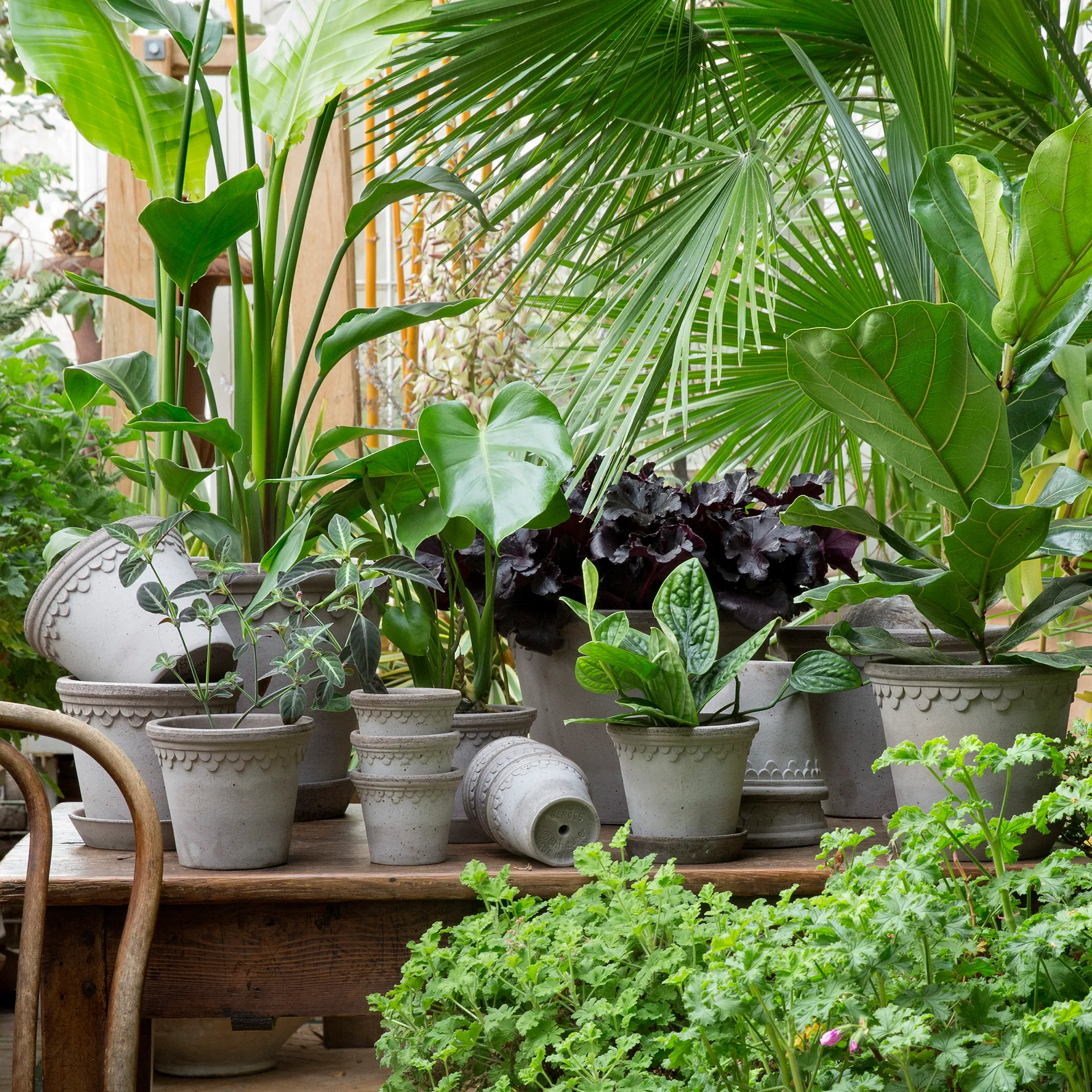 Københavner pot Ø25 cm, Grijs Bergs Potter