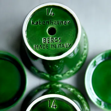 Københavner pot geglazuurd - Groen, Ø18 cm - Bergs Potter