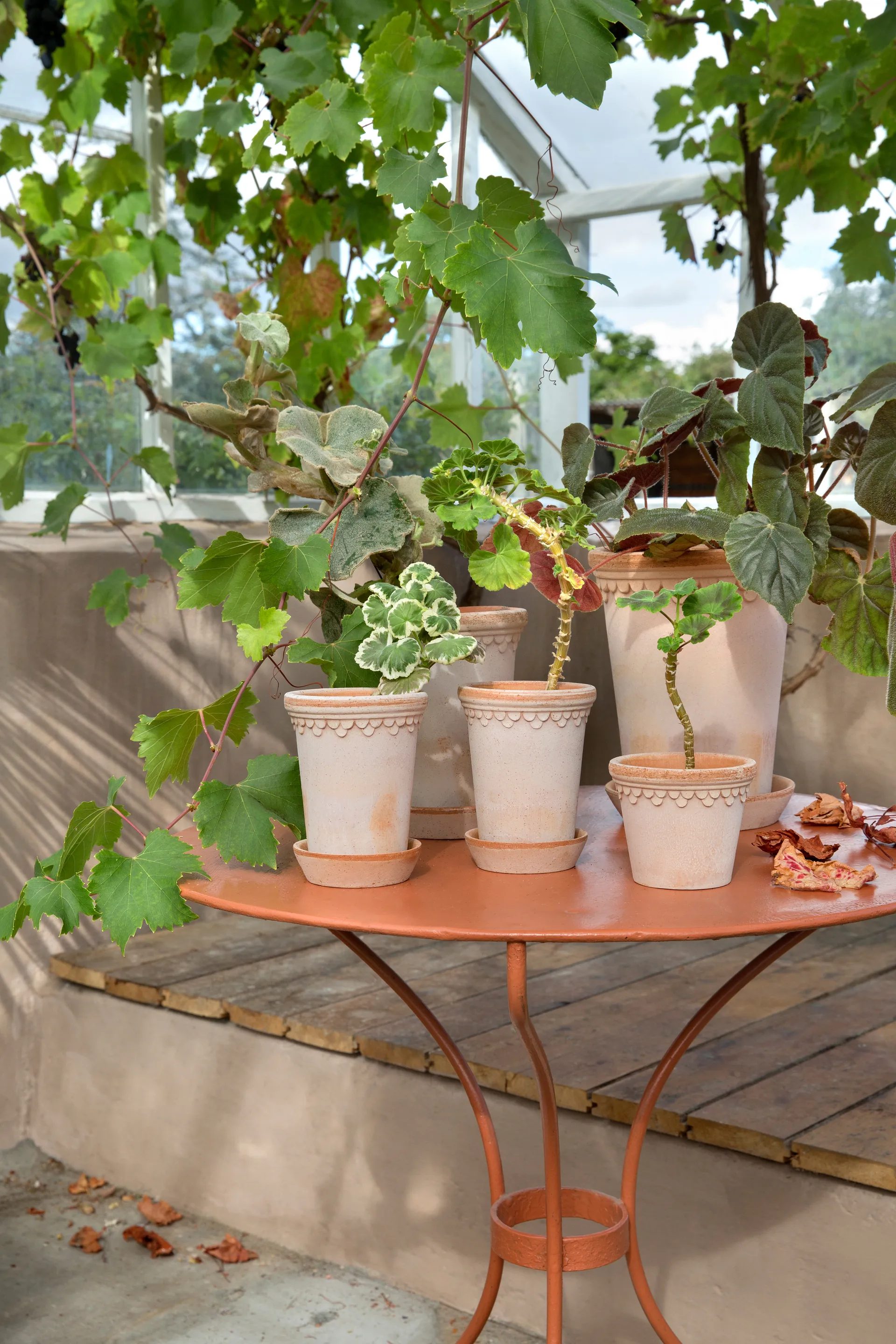 Københavner pot hoog Ø10 cm, Roze Bergs Potter