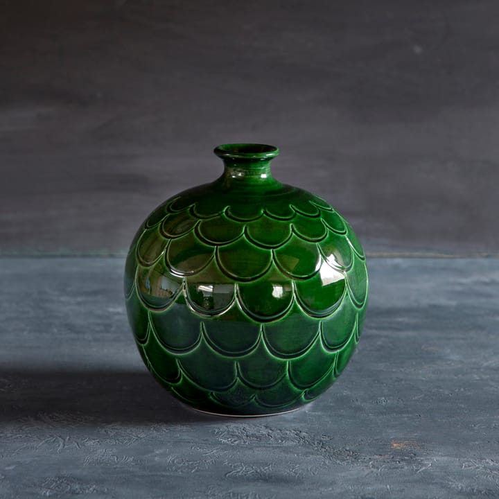 Misty vaas 19 cm, Groen Bergs Potter