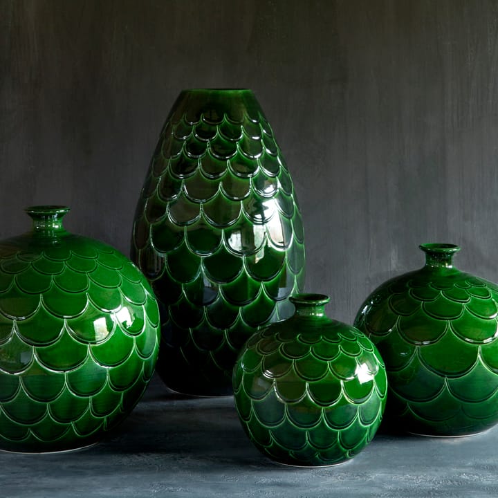 Misty vaas 19 cm, Groen Bergs Potter
