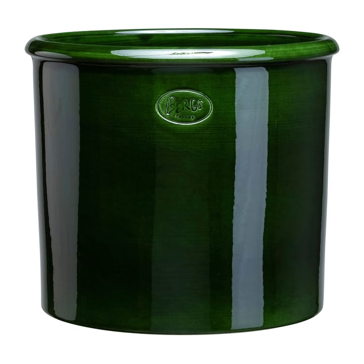 Modena bloempot geglazuurd Ø30 cm - Green - Bergs Potter