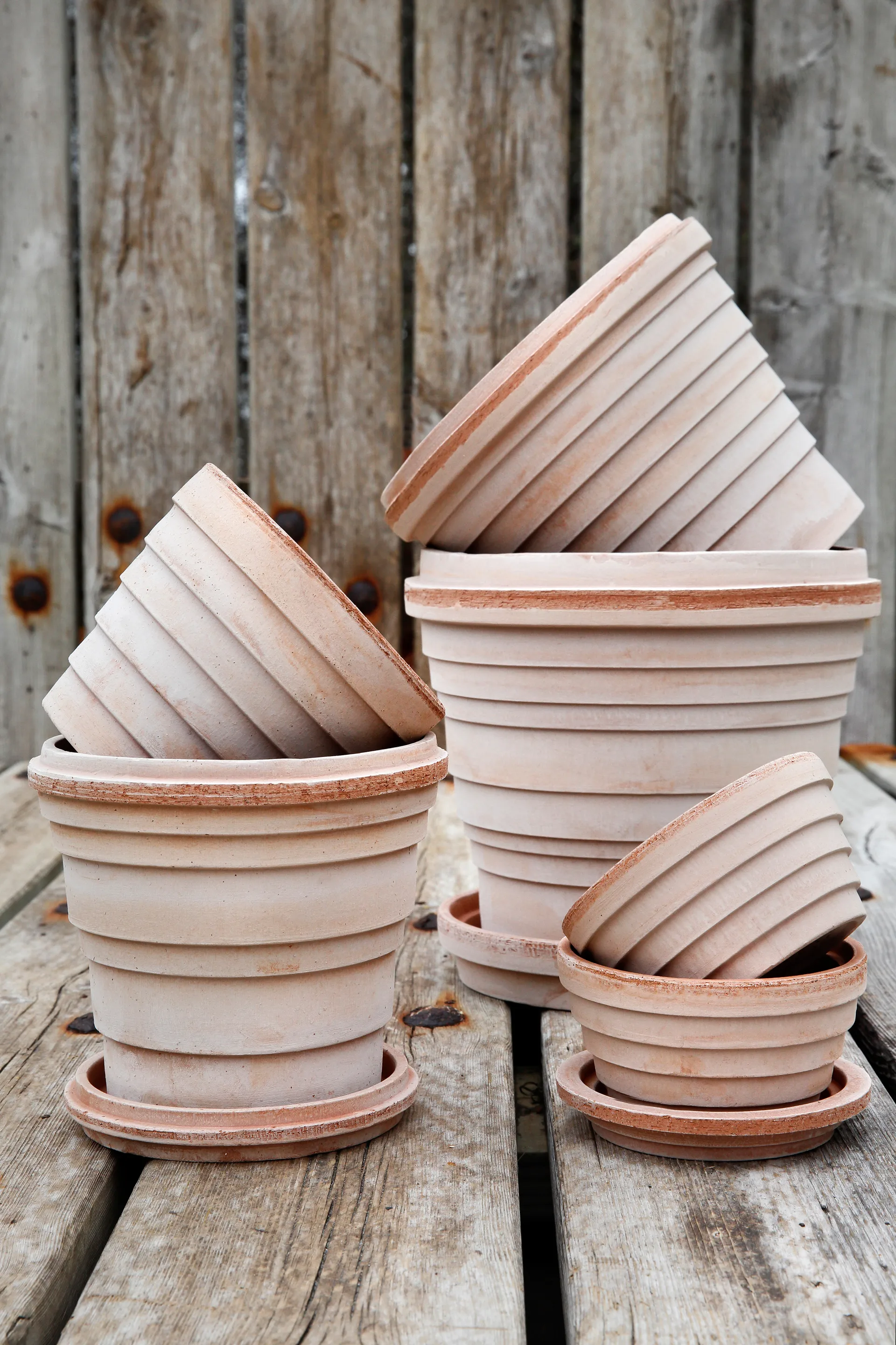 Planet Mars pot Ø12 cm, Roze Bergs Potter