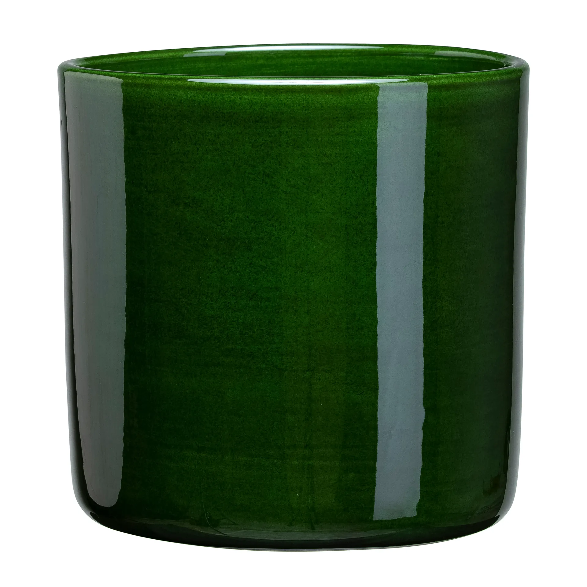 Romeo pot geglazuurd Ø15 cm, Groen Bergs Potter