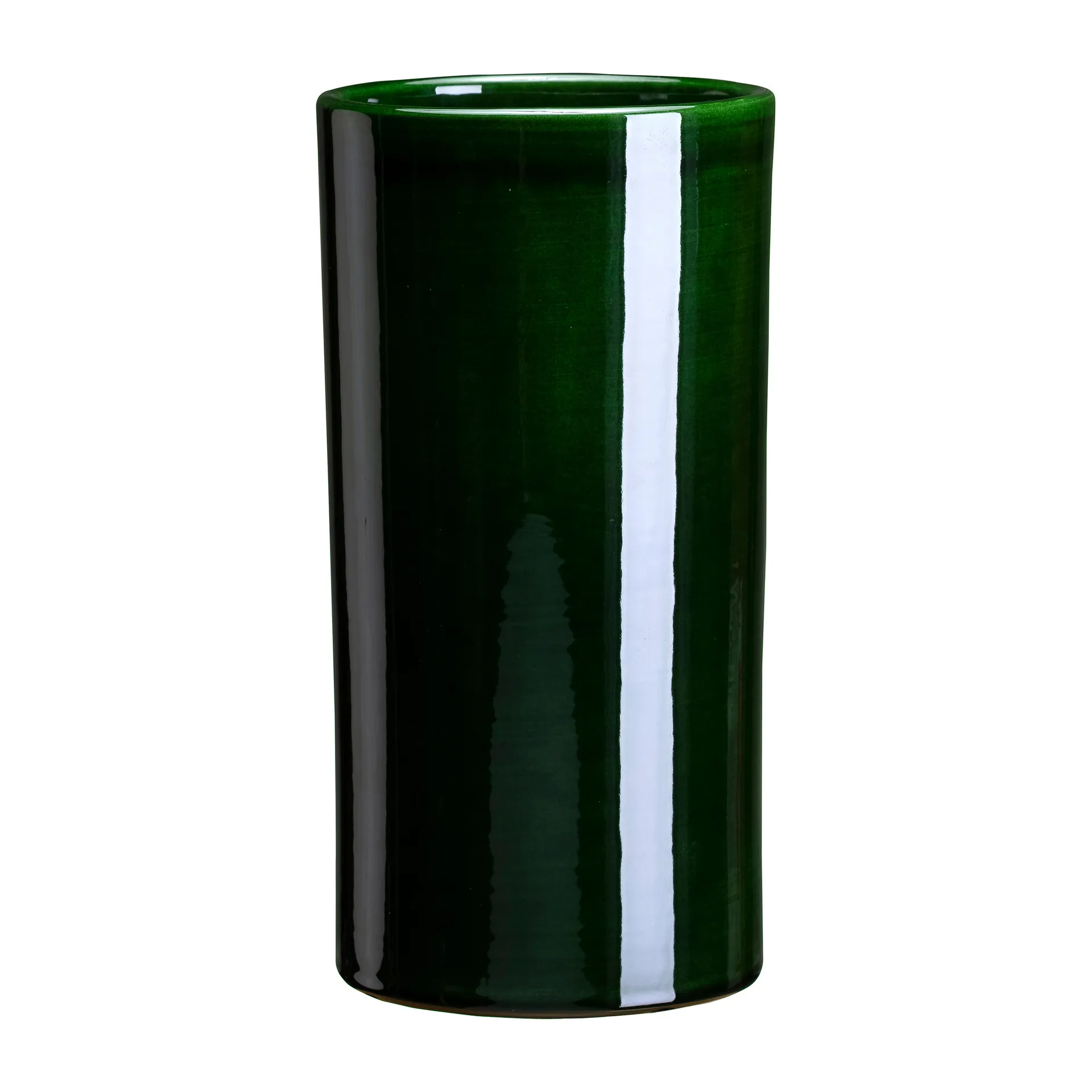 Romeo vaas geglazuurd Ø12 cm, Green Bergs Potter