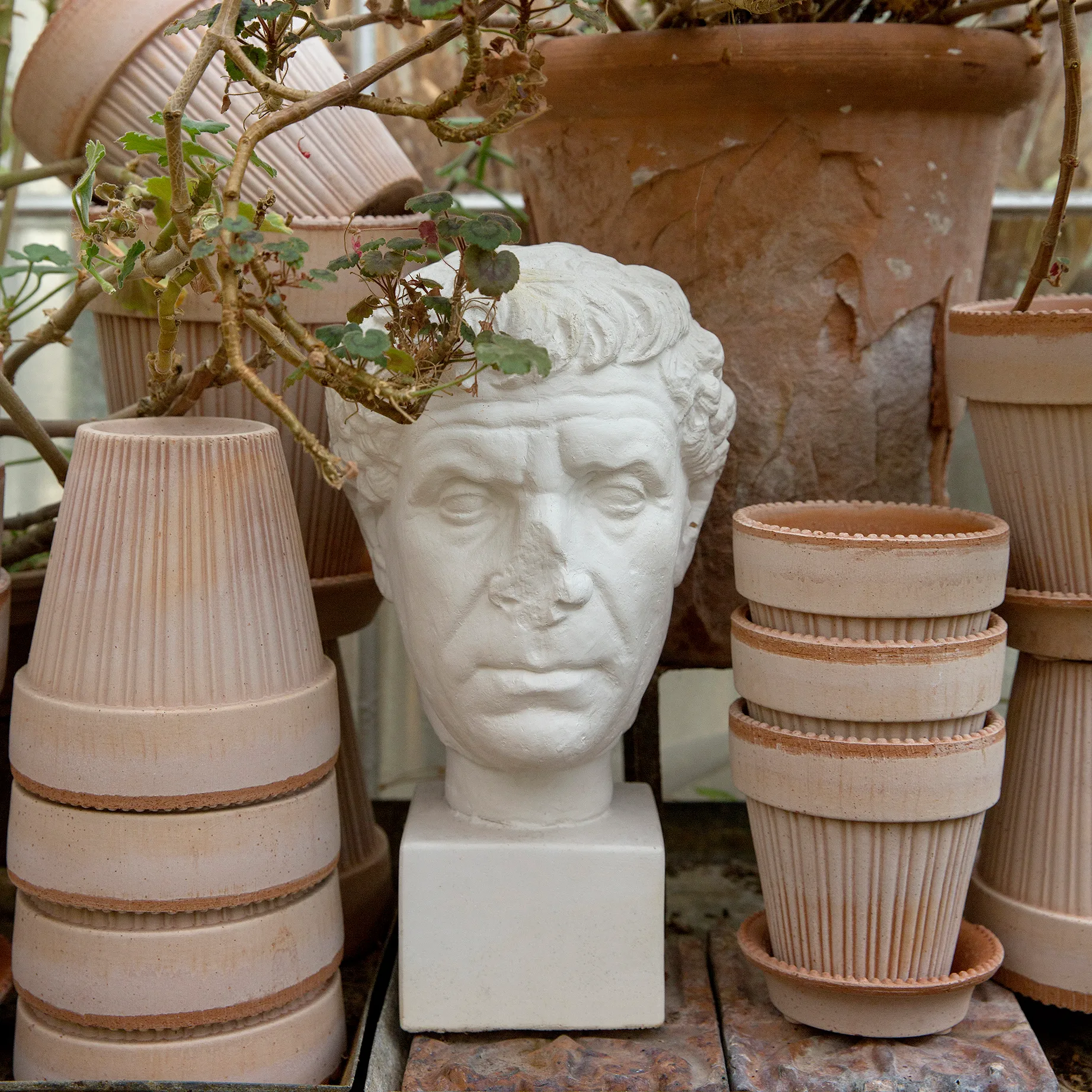 Simona pot Ø12 cm, Roze Bergs Potter