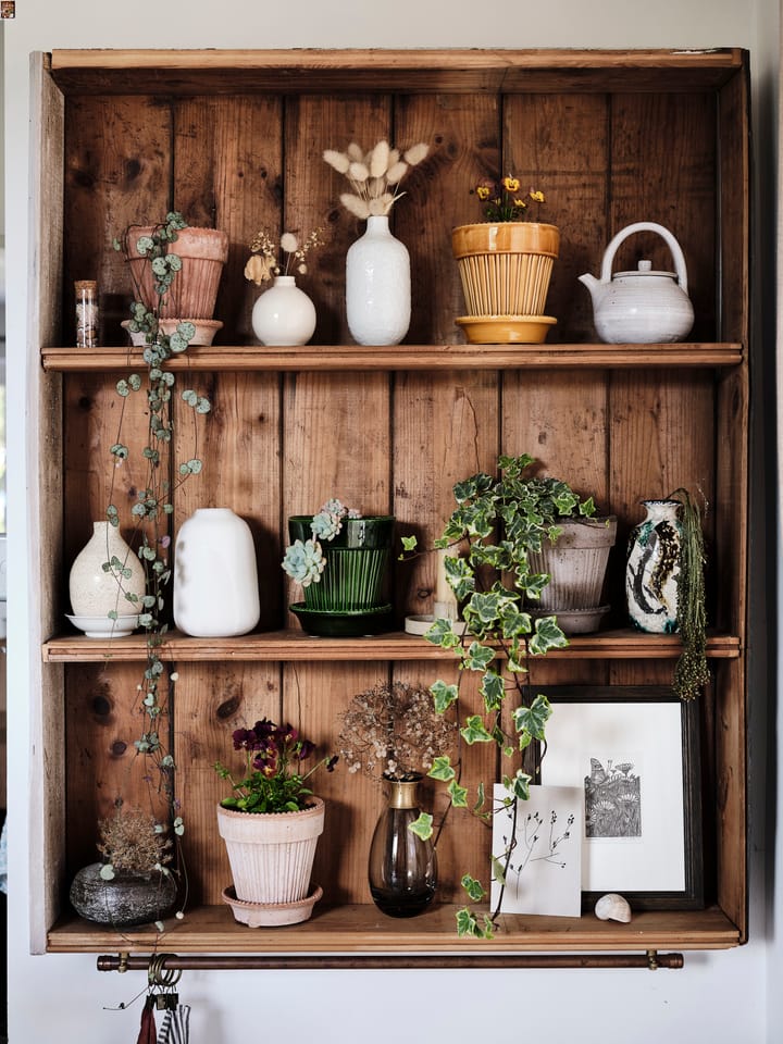 Simona pot geglazuurd Ø14 cm, Groen Bergs Potter