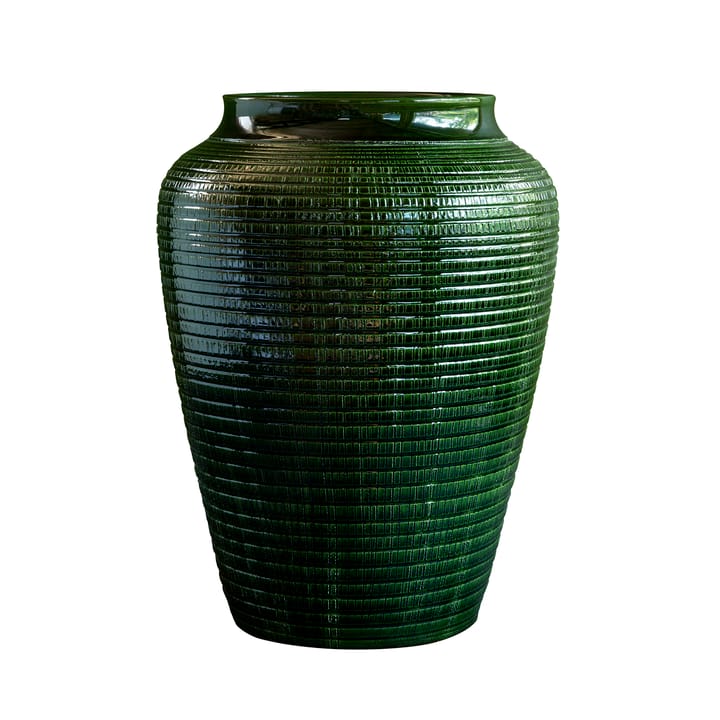 Willow vaas geglazuurd 30 cm - Green emerald - Bergs Potter