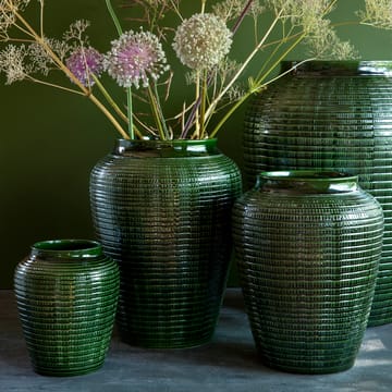 Willow vaas geglazuurd 30 cm - Green emerald - Bergs Potter
