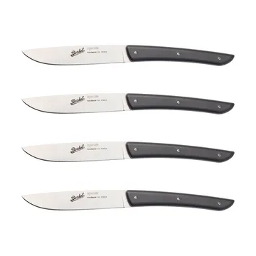 Color vleesmes 4-pack 11 cm - Black - Berkel