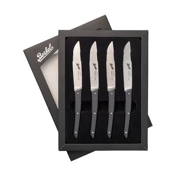 Color vleesmes 4-pack 11 cm - Black - Berkel