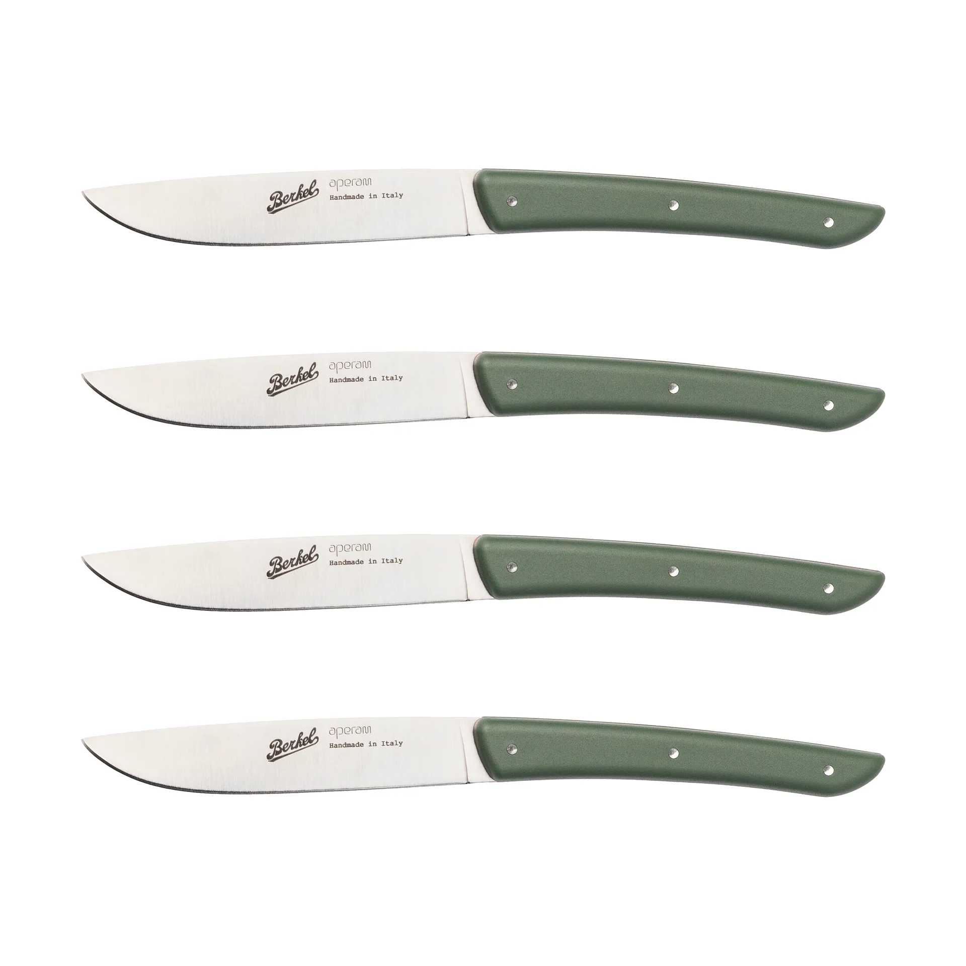 Color vleesmes 4-pack 11 cm, Olive Green Berkel