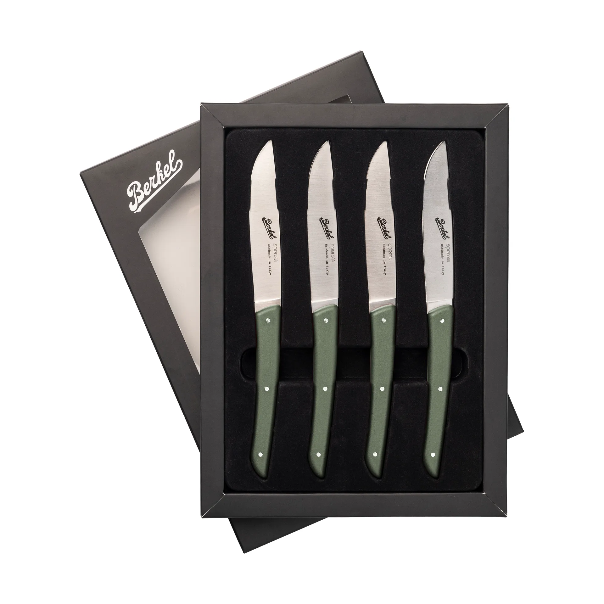 Color vleesmes 4-pack 11 cm, Olive Green Berkel