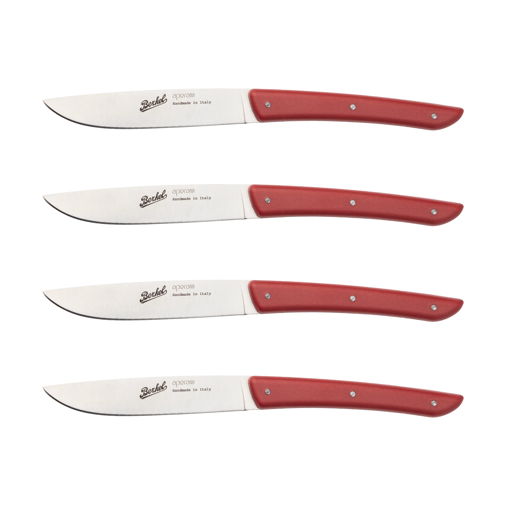 Color vleesmes 4-pack 11 cm, Red Berkel