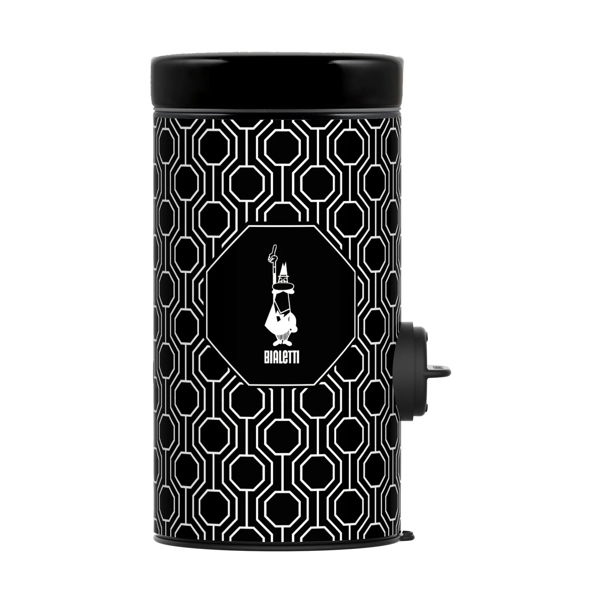 Bialetti koffiedoseerder incl. pot, Zwart-wit Bialetti