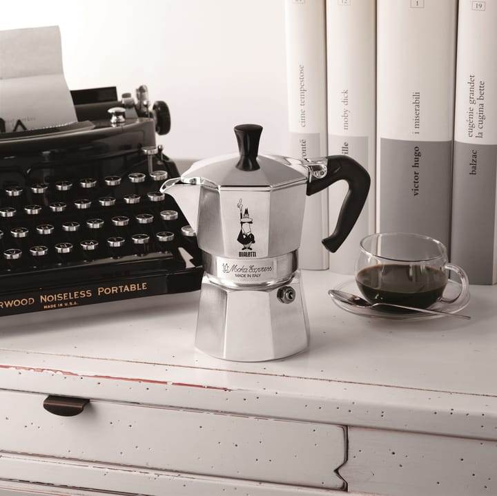 Moka koffiekoker 3 kopjes, Zilver Bialetti