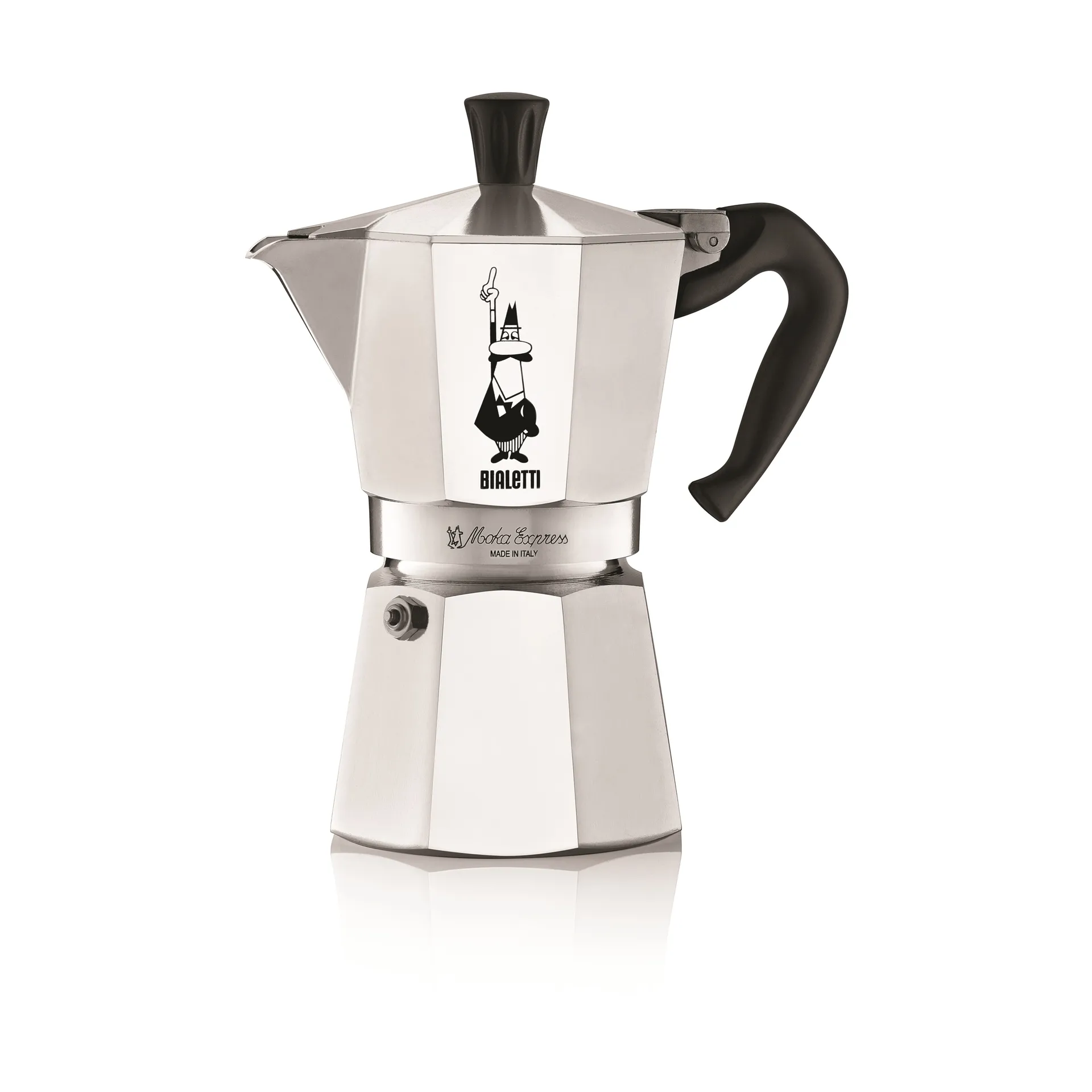 Moka koffiekoker 6 kopjes, Zilver Bialetti