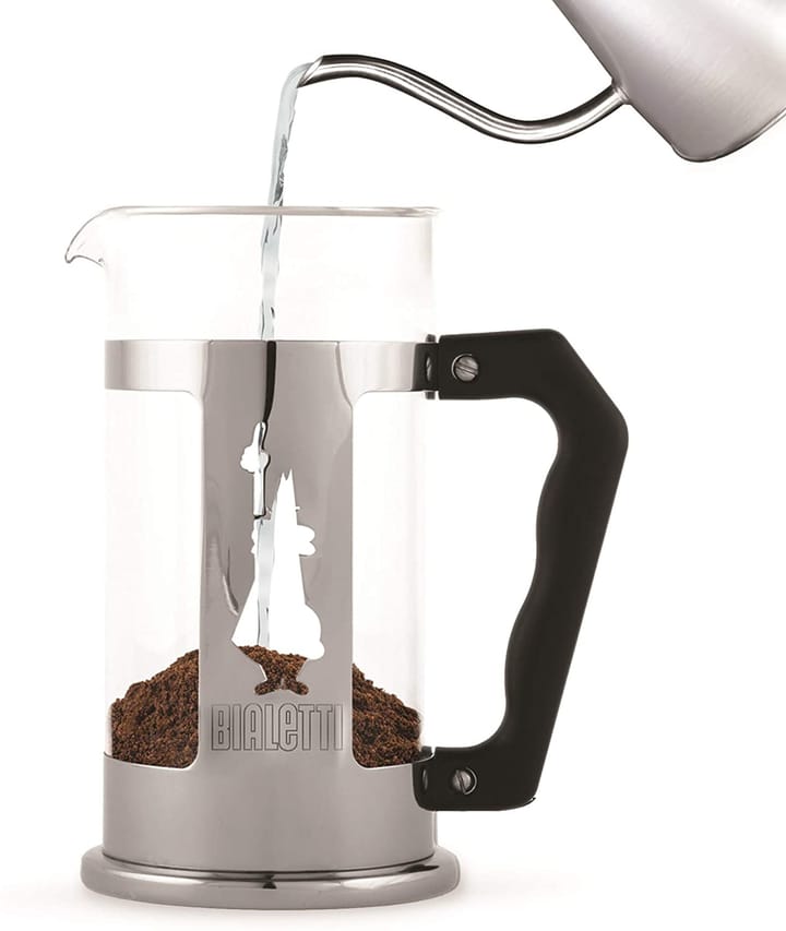 Preziosa cafetière 8 kopjes, Zilver-zwart Bialetti