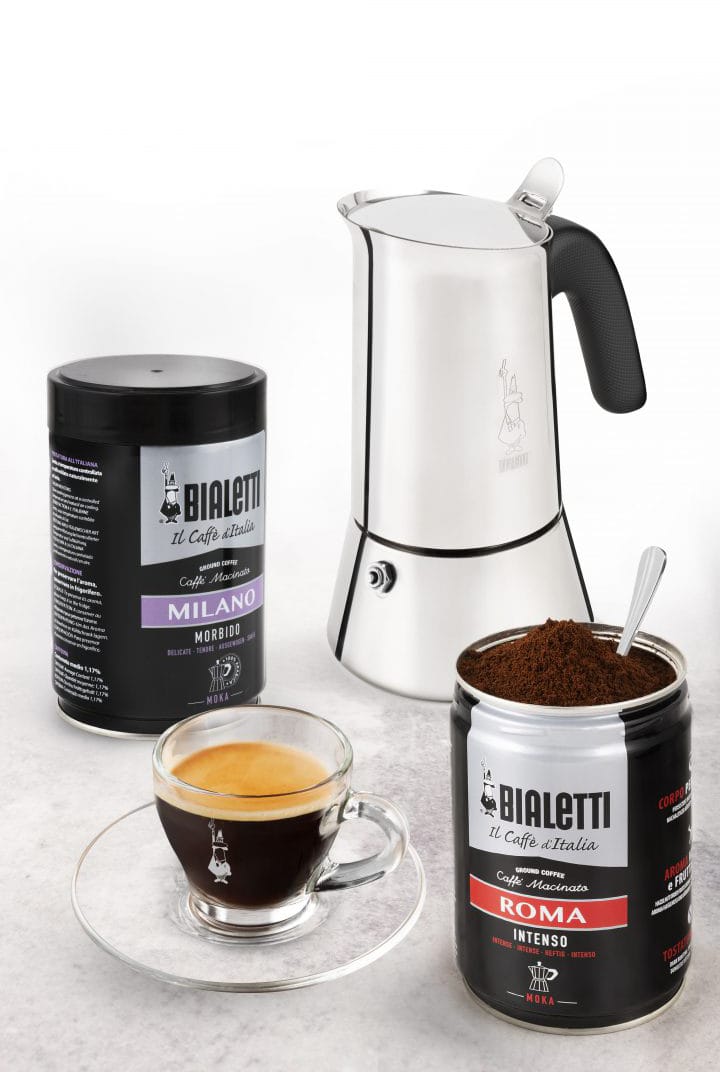 Venus koffiekoker 6 kopjes, Zilver Bialetti