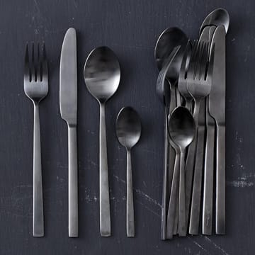 Bitz bestekset 16-delig - Zwart - Bitz