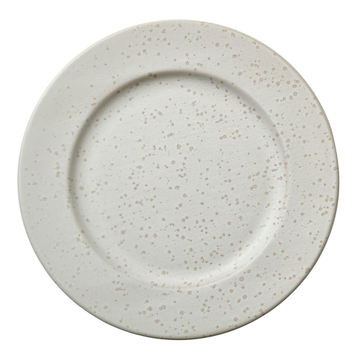 Bitz bord Ø27 cm mat, Mat roomwit Bitz
