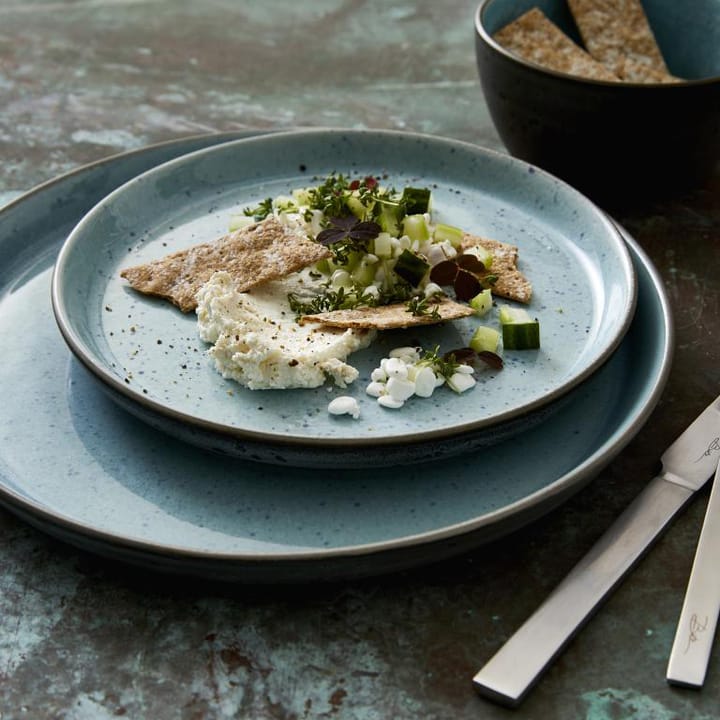 Bitz bord gastro Ø 21 cm, Grijs-lichtblauw Bitz
