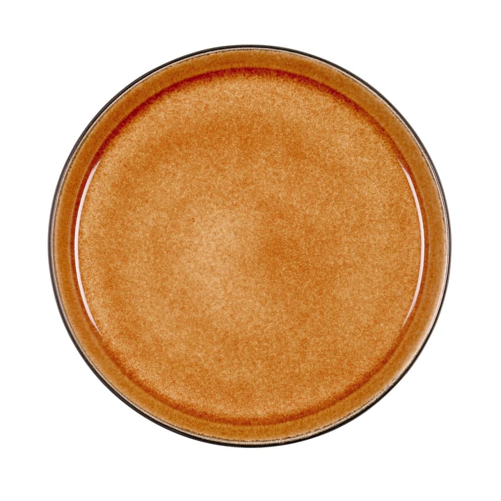 Bitz bord gastro Ø 21 cm, Zwart-amber Bitz