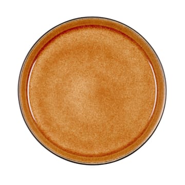Bitz bord gastro Ø 21 cm - Zwart-amber - Bitz