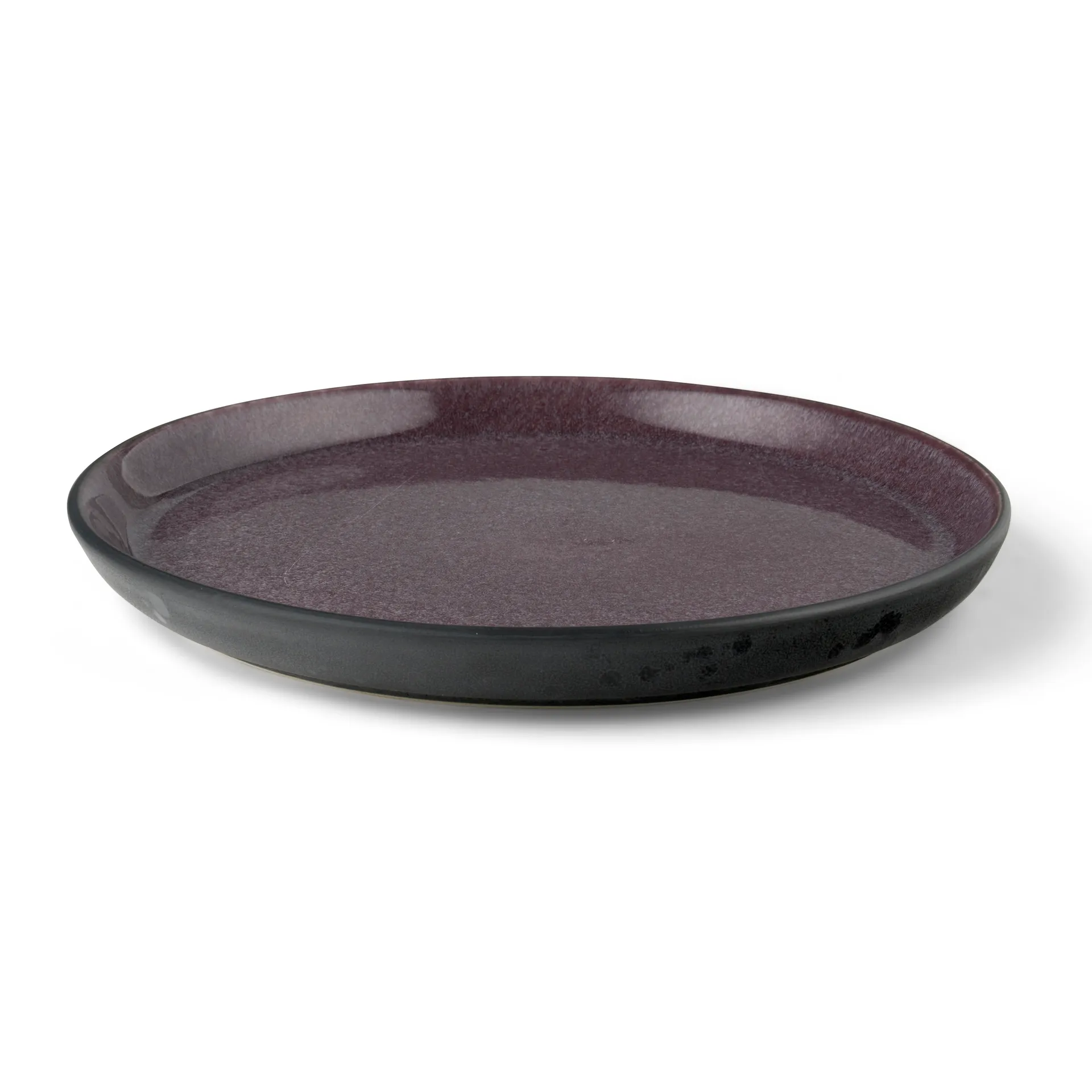 Bitz bord gastro Ø 21 cm, Zwart-paars Bitz