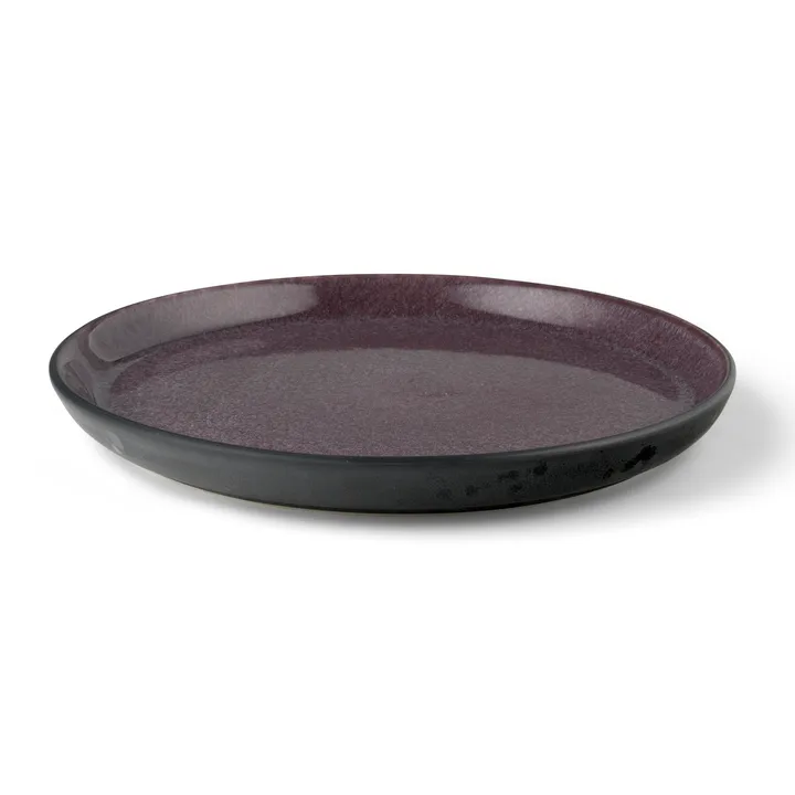 Bitz bord gastro Ø 21 cm - Zwart-paars - Bitz