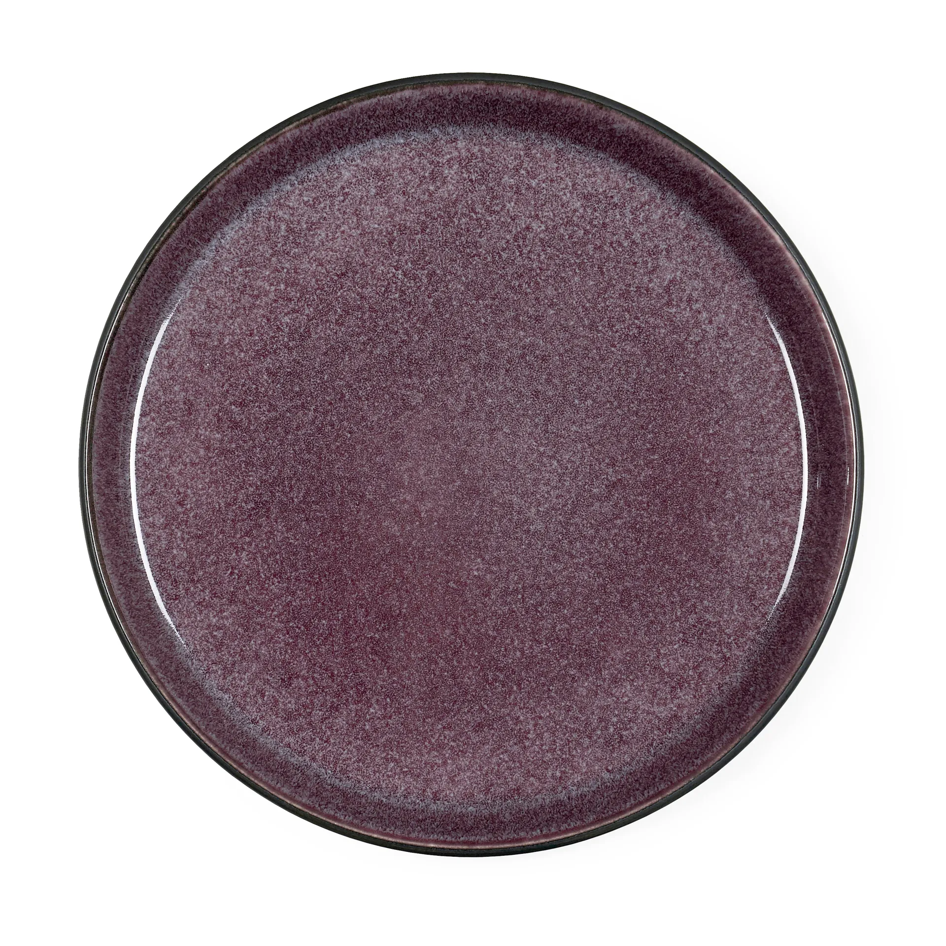 Bitz bord gastro Ø 21 cm, Zwart-paars Bitz