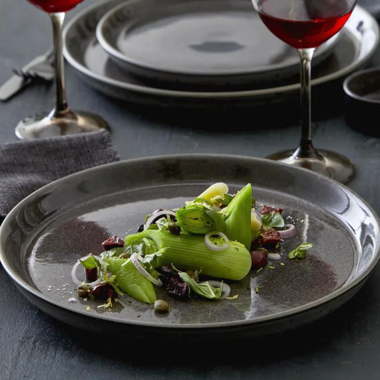 Bitz bord gastro Ø27 cm, Grijs Bitz