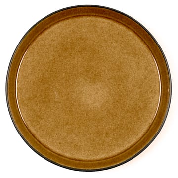 Bitz bord gastro Ø27 cm - Zwart-amber - Bitz