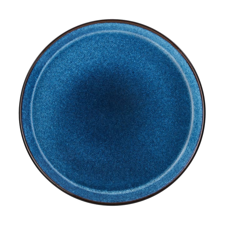 Bitz bord gastro Ø27 cm - Zwart-donkerblauw - Bitz