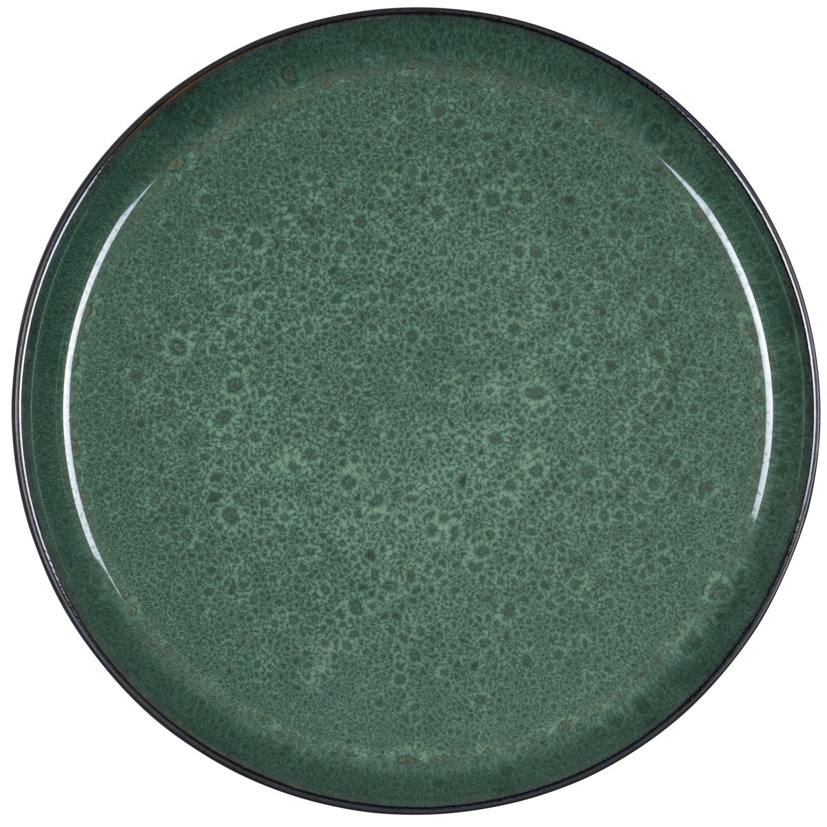 Bitz Bitz bord gastro Ø27 cm Zwart-groen