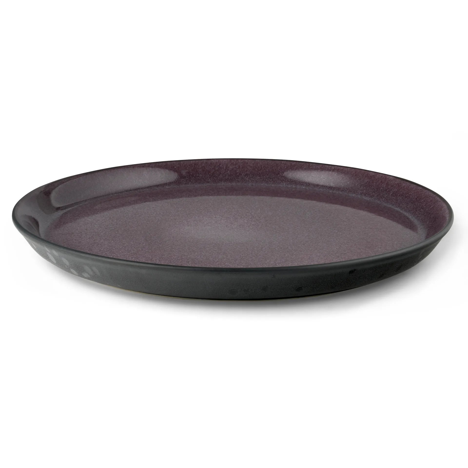 Bitz bord gastro Ø27 cm, Zwart-paars Bitz