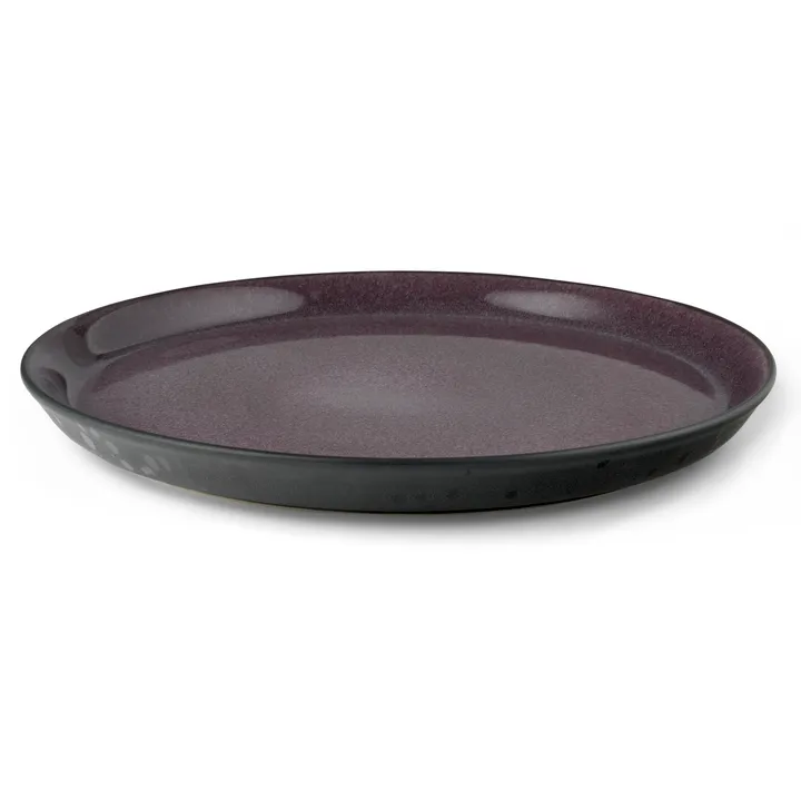 Bitz bord gastro Ø27 cm - Zwart-paars - Bitz