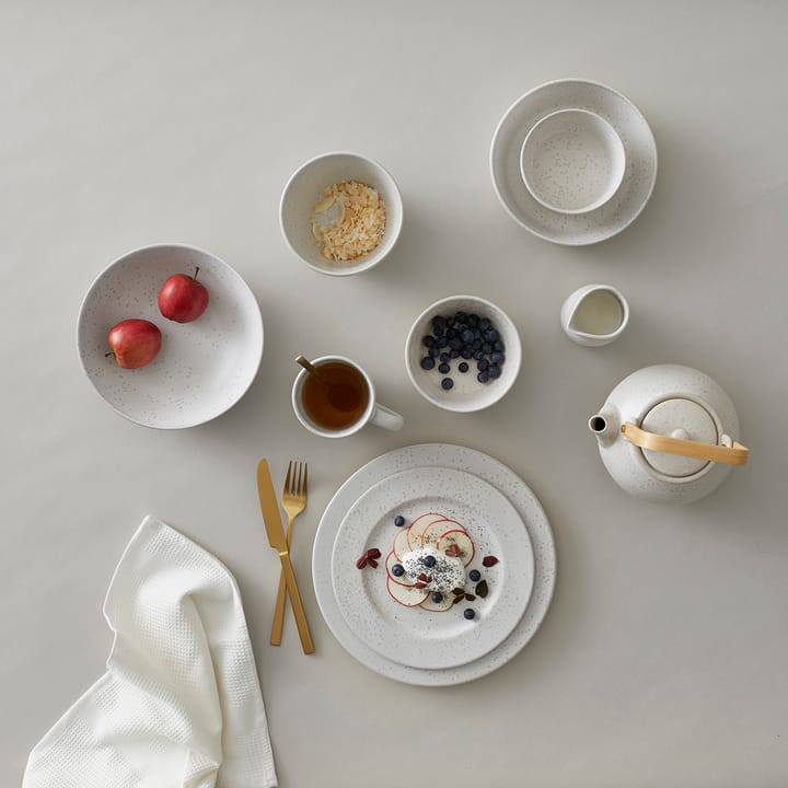 Bitz dessertkom Ø22 cm mat, Mat roomwit Bitz