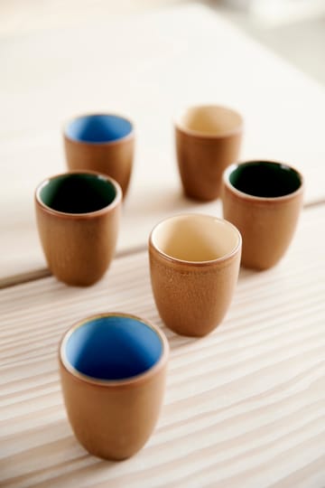 Bitz espressokop 6-pack - Wood - Bitz