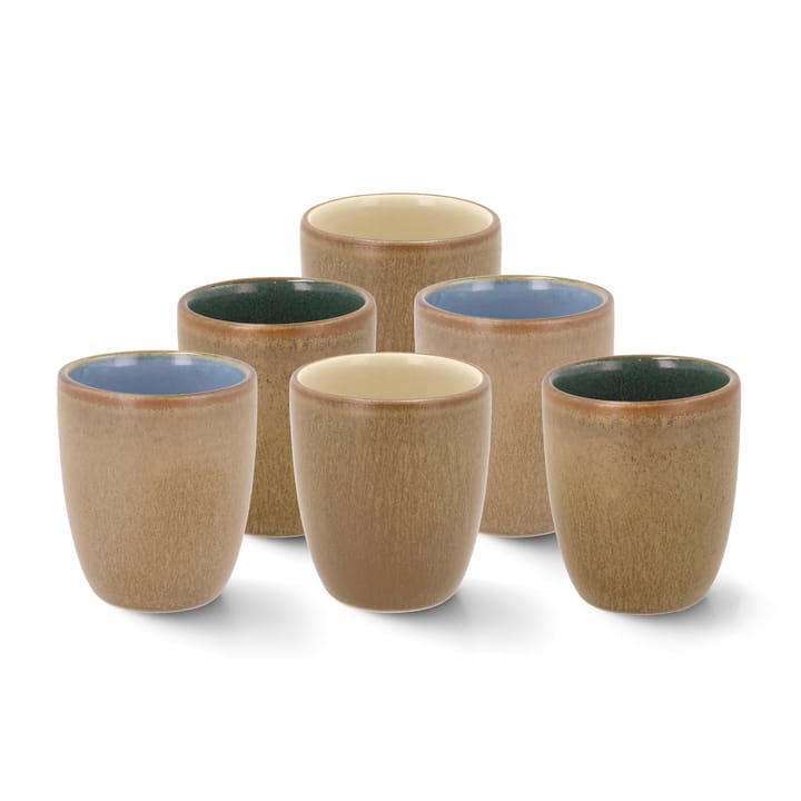 Bitz espressokop 6-pack - Wood - Bitz