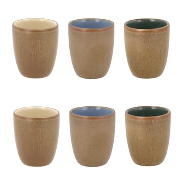 Bitz espressokop 6-pack - Wood - Bitz