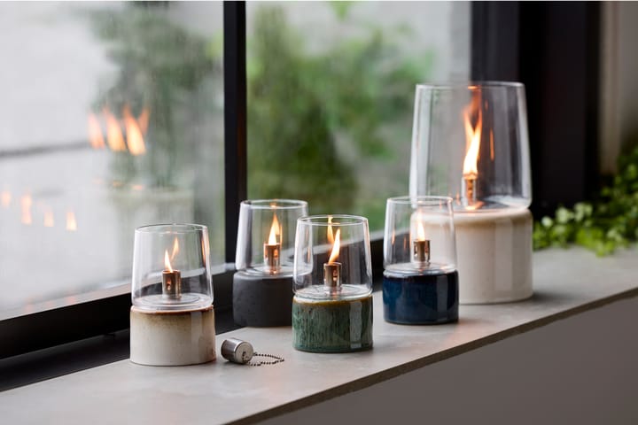 Bitz Gastro olielamp Ø8,5x14 cm, Blauw Bitz