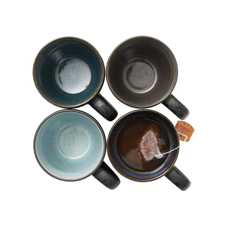 Bitz mok zwart 4-pack, Set 1 Bitz