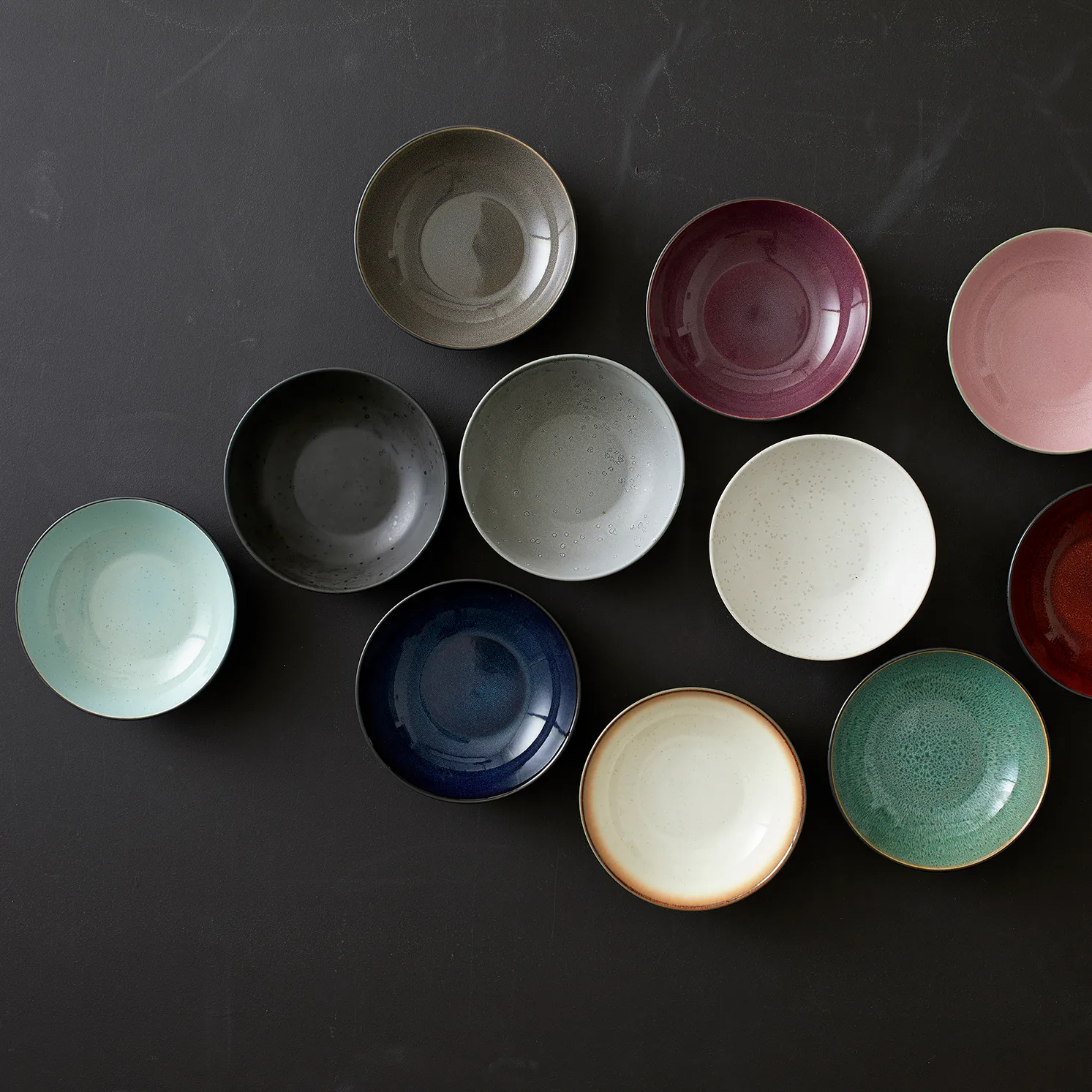 Bitz pastakom Ø20 cm grijs, Grijs-lichtblauw Bitz