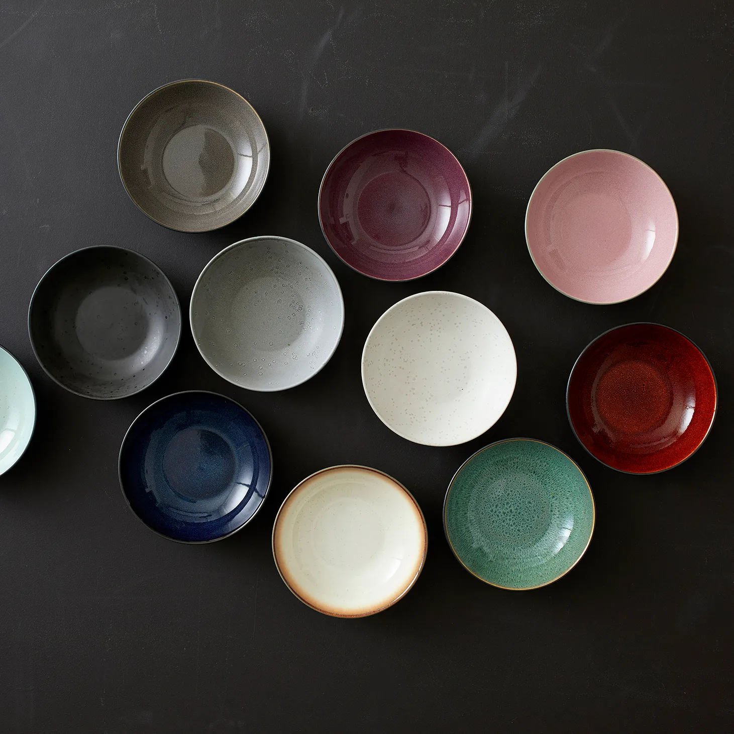 Bitz pastakom Ø20 cm zwart, Zwart-amber Bitz