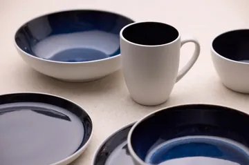 Bitz pastaschaal gastro Ø20 cm - Wit-donkerblauw - Bitz