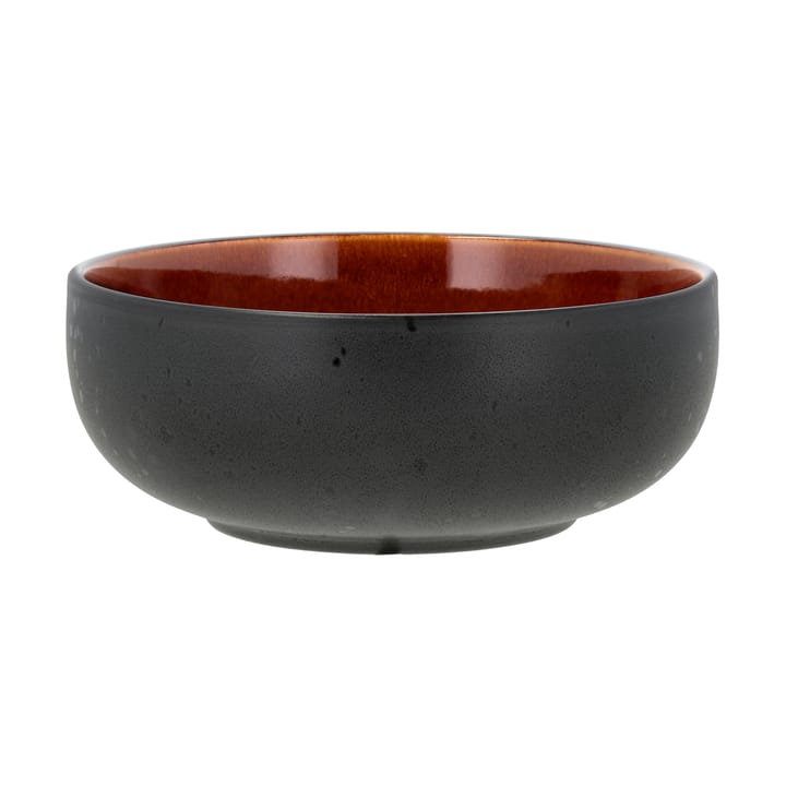 Bitz pokebowl/ramen schaal Ø18 cm - Black-amber - Bitz